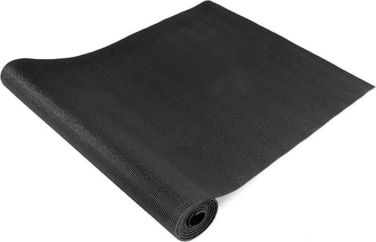 Classic Yoga Mat 1/8” (3mm) Thick, Extra Long 72-Inch Lightweight Fitness Mat with Non-Slip Grip for Yoga, Pilates, Exercise