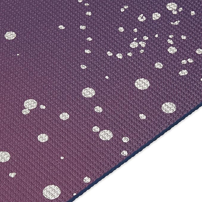 Yoga Mat - Premium 6mm Print Extra Thick Non Slip Exercise & Fitness Mat for All Types of Yoga, Pilates & Floor Workouts (68"L x 24"W x 6mm Thick)